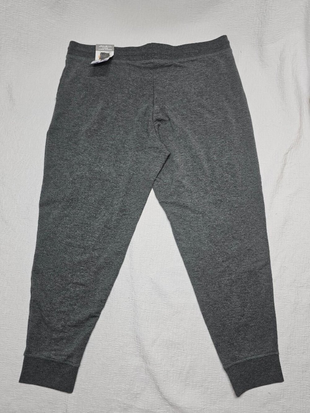 Eddie Bauer Men's Fleece Lounge Joggers Heather Smoke Size XXL - Picture 4 of 4